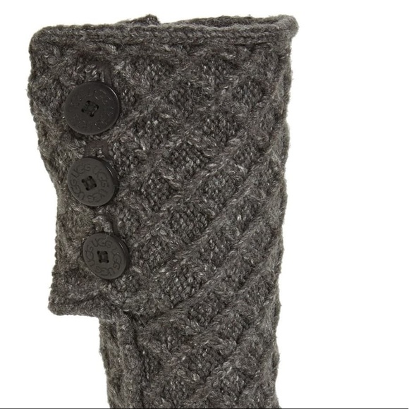NWT UGG Lattice Cardy Knit Boot Shoes Size 10 - Picture 6 of 6